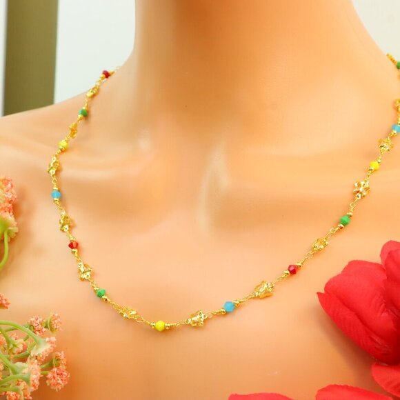 "New Beautiful Design Necklace Chain for Women/Girls, Gift, N562 - Picture 10 of 10